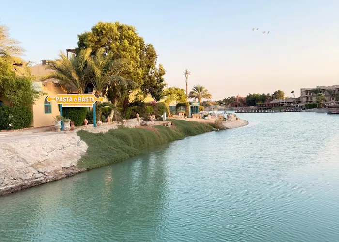 El Gouna Kafr 2-bedroom Ground-floor & Wifi * Hurghada